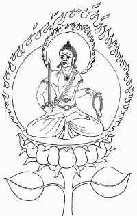 image of Acala vidyārāja Fudo Myōō image of Acala vidyaraja, Fudo Myoo